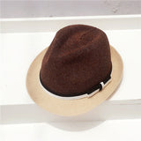 Fedora Golf Hats Knitted Top Hat Fedora Hat