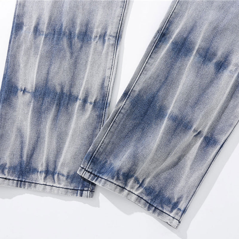 Jeans Men's plus Size Retro Sports Trousers Baggy Straight Trousers Hip Hop Trousers Men Denim Pants