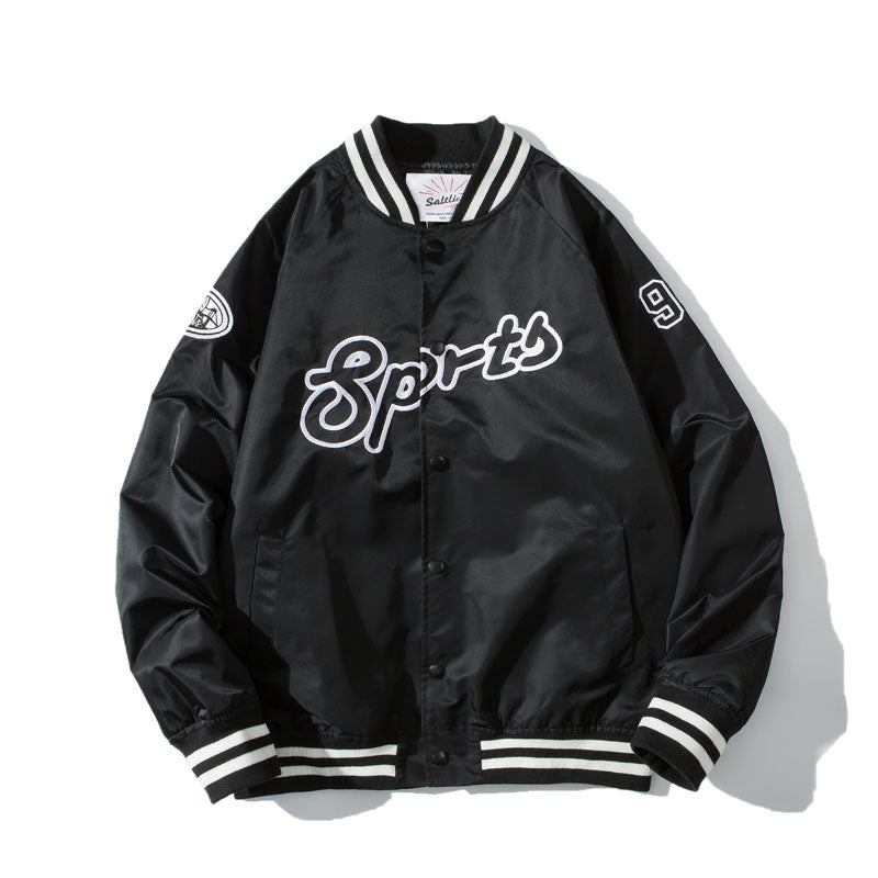 Men's Baseball Uniform Spring plus Size Retro Sports Jacket Men's Jacket Men's Jacket Men Jacket