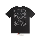 Pullover Summer Loose Short Sleeve Arrow Casual Short Sleeve Men'S Clothing Owt