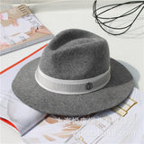 Fedora Golf Hats Autumn and Winter Hat Fashion Top Hat Wide Brim Top Hat Winter