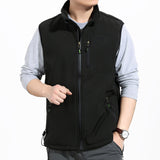 Mens Golf Vest Sports Slim Jacket Men's Sport Leisure Vest Vest Man Autumn and Winter Outdoor Vest