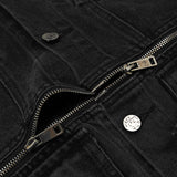 Patchwork Denim Jacket Men's Denim Clothing Trendy Loose Color Matching Plus Size Casual Men Denim Jacket