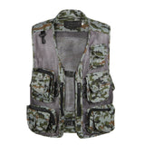 Tactics Style Men's Outdoor Vest Tactical Vest Summer Men's Camouflage Vest Outdoor Multi-Pocket
