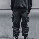 Men's Spring and Summer Large Size Retro Sports Trousers Straight Loose Casual Trousers Men Pants