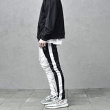 Stacking Jeans Slim Trouser Skinny Jean Men's Casual Multicolor Sweatpants Slim Fit Trousers