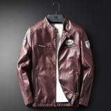 1970 East West Leather Jacket Spring and Autumn Men's PU Leather Jacket Jacket