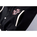 Varsity Jacket For Men Baseball Jackets Embroidery Stitching Baseball Uniform Jacket Coat