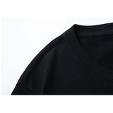 MLB T Shirt Men's and Women's Embroidered NY Rear Big P Letter Crew Neck Short Sleeve T-shirt
