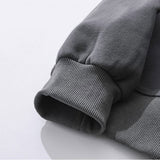 Printed Sweater Men's plus Size Retro Sports Casual Jacket Long-Sleeved Top Fleece Lined Sweatshirt Men Thermal Hoodie
