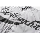 Varsity Jacket for Men Baseball Jackets Spring Retro Color Matching Letters Printed Loose Baseball Jacket Jacket for Men