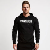 Gyms Fitness Men Sports Hoodie Bodybuilding Workout Jogging Men's Athletic Sweatshirts Spring and Autumn Sports Casual Pullover Men's Running Basketball Workout Long Sleeve Jacket