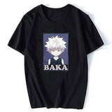 Anime Tshirts Aesthetic Men's Shirt Men's Anime Print T-shirt Short Sleeve Loose and Comfortable