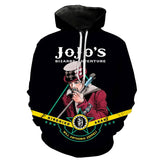 Jojo's Bizarre Adventure Dressing Spring and Autumn 3D Digital Printing Long Sleeve Pullover Hoodie