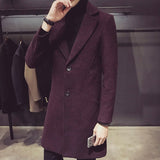 Large Size Retro Sports Snowflake Mid-Length Cotton-Padded Warm-Keeping Overcoat Coat Factory Men Spring Trench Coat