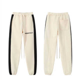 Fog Essentials Pants Early Autumn Double Line Color Matching California Men's and Women's Trousers Casual Pants Striped Sweatpants