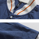 Men T Shirt Summer Casual Tops Men's Clothes Summer Wear Vintage Men's Stand Collar Shirt Casual Loose Letter Printed Cardigan