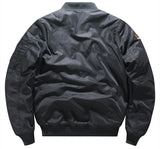 Kanye Bomber Jacket Stand Collar Both Sides Wearable Cotton Clothes Thickened