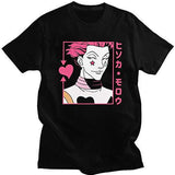 Anime Tshirts Aesthetic Men's Shirt Men's Anime Print T-shirt Short Sleeve Loose and Comfortable