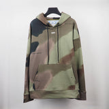 Autumn And Winter Graffiti Camouflage Arrow Hooded