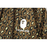 A Ape Print Hoodie Spring and Autumn Camouflage Leopard Print Male and Female Couples Wear Street Fashion Cardigan Zipper Coat Sweatshirt