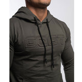 Gyms Fitness Men Sports Hoodie Bodybuilding Workout Jogging Men's Athletic Sweatshirts Autumn Sports Sweater Men Slim-Fitting Patchwork Hoodie Jacket