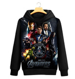 Captain America Hoodie Hooded Pullover Fleece Jacket