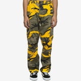 Sweatpants Dafeili Yellow BDU Camouflage Cargo Pants Hiphop Loose Feet Hip Hop European and American Style High Street Men's Pants