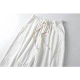 Linen Pants Straight Leg Pants Spring and Autumn Men's Straight Casual Loose Retro