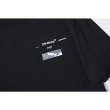 Ow Arrow Short Sleeve Tshirt Plus Size Casual Men'S Clothing Owt