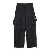 Men's Spring and Summer Large Size Retro Sports Trousers Straight Loose Casual Trousers Men Pants