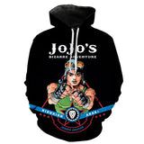 Jojo's Bizarre Adventure Dressing Spring and Autumn 3D Digital Printing Long Sleeve Pullover Hoodie