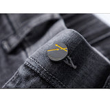 Man Spring Summer Jeans Spring Light Trendy Denim Trousers Men plus Size Retro Sports Trousers Men Jeans