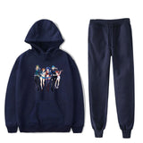 Unisex Sailor Moon Hoodie Casual Sweatshirt Ankle Banded Pants Sports Suit