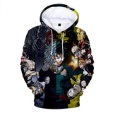 Anime Hoodie Hoodies Pullover Cosplay Costume Anime Print Men's Clothing plus Size Casual Fashionable Jacket Hoodie Hooded Sweater