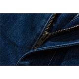 Mens Jean Shorts Cargo Denim Shorts Men Fashion Brands Stitching Plaid Pocket Bermuda Shorts Shorts