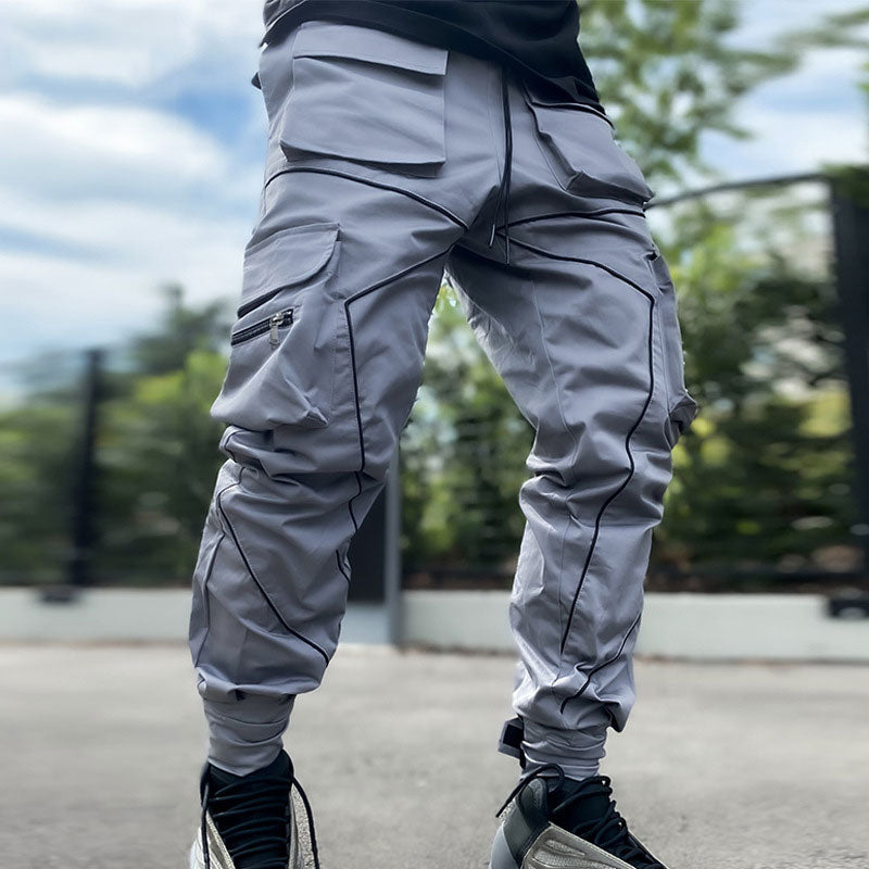Spring Men's Casual Pants Loose plus Size Exercise Pants Sports Pants Male Men Sports Pant