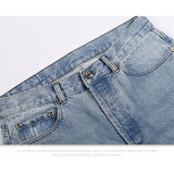 Straight Fit Prospector Jean for Men Baggy Denim Pants Loose Man Stretch Relaxed Jean High Street Casual Jeans Trousers Straight Men
