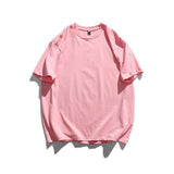 2022 Summer Man T Shirt Pure Color Casual Versatile