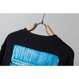 Pullover Sweatshirts Autumn And Winter Arrow Print Round Neck Long Sleeve Sweater Owt