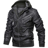 1970 East West Leather Jacket Men's Pu Jacket Coat Fashion plus Size Men's Clothing