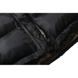 Winter Coat Printed Men'S Winter Warm Thickened Cottonpadded Jacket Casual Fashionable Owt