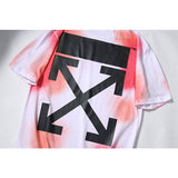Ow Men'S And Women'S Arrow Short Sleeve Tshirt Casual Plus Size Owt