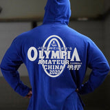 Gyms Fitness Men Sports Hoodie Bodybuilding Workout Jogging Men's Athletic Sweatshirts Fall Sports and Leisure Sweater Men's and Women's Fitness Running Training Wear Loose