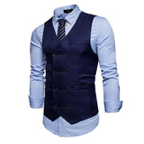 Mens Dress Vests Business Waistcoat Men's Casual Suit Vest