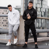 Fitness Sports Pullover Men's Running Loose Casual Hooded Sweater Fashion Gyms