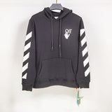 Autumn And Winter Off Handshake Arrow Hooded Men'S And Women'S Sweater