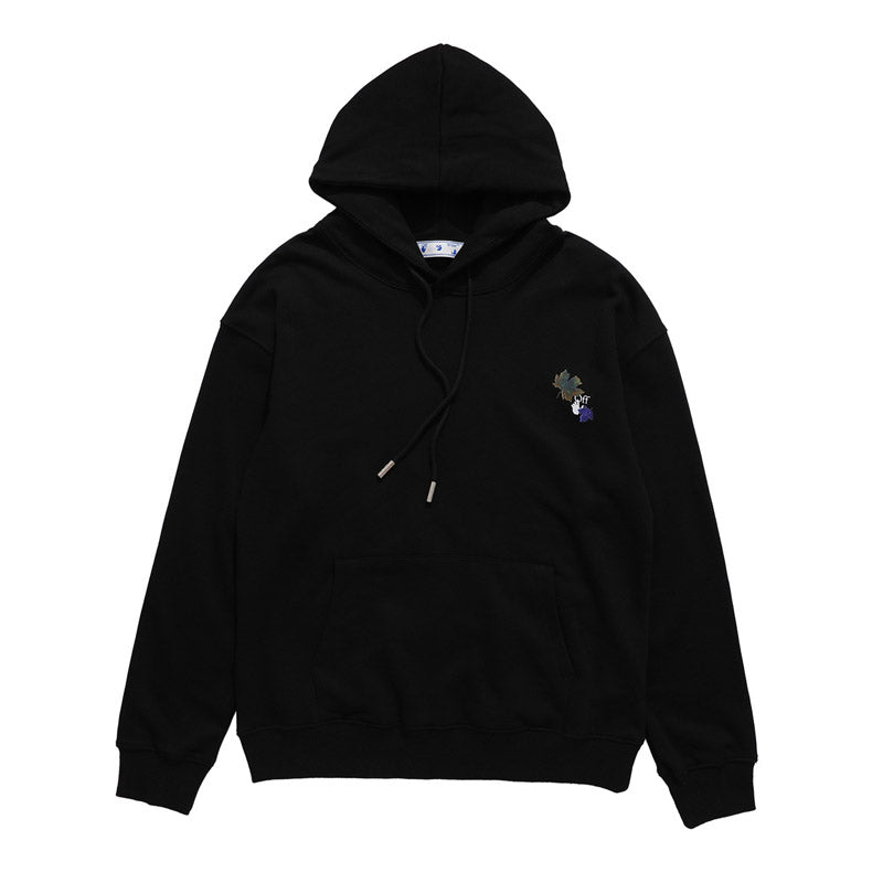 Autumn And Winter Pattern Hooded Sweater For Men And Women