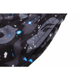 A Ape Print Shorts Men's Starry Camouflage Shark Head Fifth Pants Men's Beach Pants Middle Pants