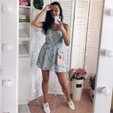 Russian Style Dress Summer Slip Dress
